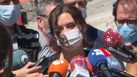 El incendio forestal de Robledo (Madrid) está al 95% estabilizado El incendio forestal de Robledo (Madrid) está al 95% estabilizado