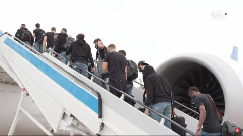 El Atlético pone rumbo a Lisboa sin Correa y Vrsaljko, positivos por coronavirus El Atlético pone rumbo a Lisboa sin Correa y Vrsaljko, positivos por coronavirus