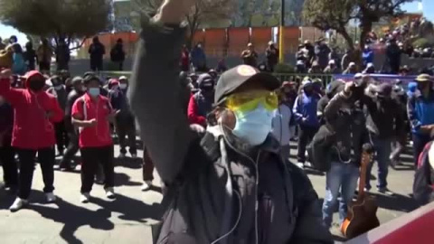 Las protestas en Bolivia dejan sin oxígeno a los hospitales Las protestas en Bolivia dejan sin oxígeno a los hospitales