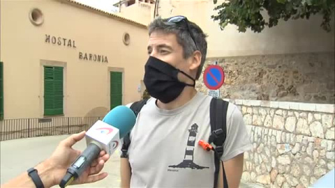 Un "cap de flibó" sorprende a los mallorquines de la zona de Banyalbufar Un "cap de flibó" sorprende a los mallorquines de la zona de Banyalbufar
