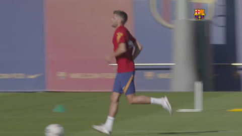 El Barça se entrena sin Leo Messi El Barça se entrena sin Leo Messi