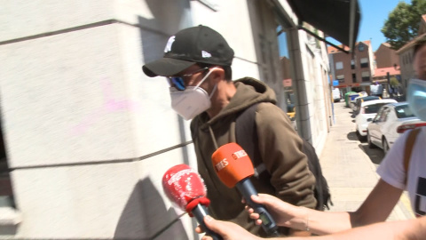 Camilo Blanes sale a correr cerca de su casa en Madrid Camilo Blanes sale a correr cerca de su casa en Madrid