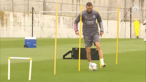 Segundo día de trabajo del Real Madrid en Valdebebas Segundo día de trabajo del Real Madrid en Valdebebas