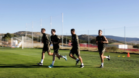 Entrenamiento del Atlético de Madrid en los Ángeles de San Rafael
Entrenamiento del Atlético de Madrid en los Ángeles de San Rafael