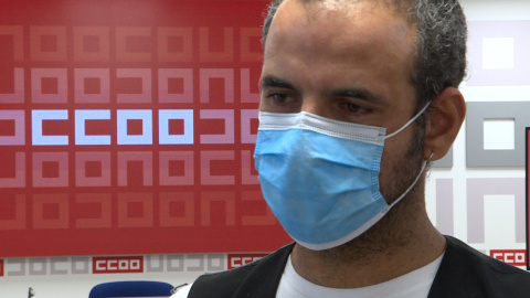 El responsable de Juventud y Nuevas realidades de CCOO, Carlos Gutiérrez El responsable de Juventud y Nuevas realidades de CCOO, Carlos Gutiérrez