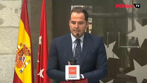 Aguado reconoce que Madrid "no va bien" con la pandemia Aguado reconoce que Madrid "no va bien" con la pandemia