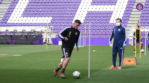 Sesiones individuales de entrenamiento del Real Valladolid Sesiones individuales de entrenamiento del Real Valladolid