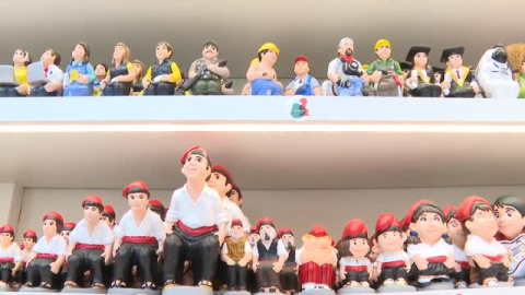 Ya se puede disfrutar de los caganer para los belenes de la próxima Navidad Ya se puede disfrutar de los caganer para los belenes de la próxima Navidad