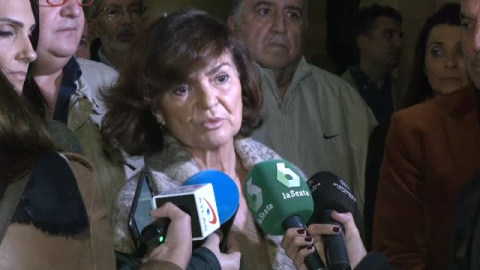 Carmen Calvo califica de "muy preocupante" lo ocurrido con la ley del "solo sí es sí" Carmen Calvo califica de "muy preocupante" lo ocurrido con la ley del "solo sí es sí"