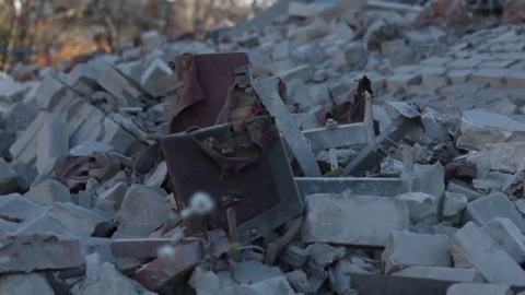 Los residentes de Ucrania se preparan para el frío del invierno Los residentes de Ucrania se preparan para el frío del invierno