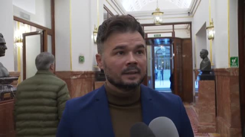 Rufián, prudente sobre la revisión de la malversación: "Queremos ser discretos" Rufián, prudente sobre la revisión de la malversación: "Queremos ser discretos"