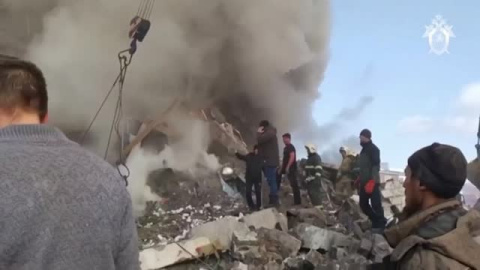 La explosión de una bombona de gas deja al menos nueve muertos en la isla rusa de Sajalín La explosión de una bombona de gas deja al menos nueve muertos en la isla rusa de Sajalín