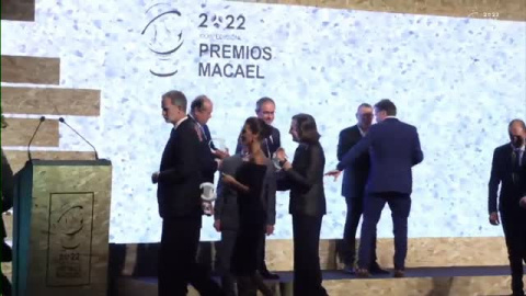 El rey hace referencia en un discurso al pasado de la reina como periodista El rey hace referencia en un discurso al pasado de la reina como periodista
