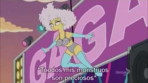 lady gaga the simpsons music lady gaga the simpsons music