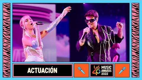 Ana Mena y Abraham Mateo - Quiero decirte | En directo en LOS40 Music Awards 2022 Ana Mena y Abraham Mateo - Quiero decirte | En directo en LOS40 Music Awards 2022