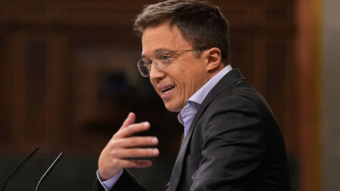 Pleno del Congreso de los Diputados El portavoz parlamentario de Sumar, Íñigo Errejón, en el Congreso.- EFE