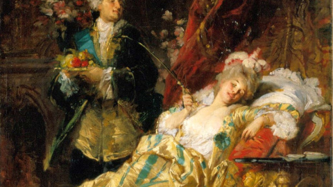 'Luis XV y Madame Du Barry' 'Luis XV y Madame Du Barry'