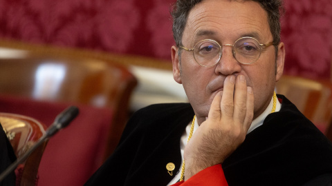 El fiscal general del Estado, Álvaro García Ortiz, en la sede del Consejo de Estado, a 7 de noviembre de 2024, en Madrid. El fiscal general del Estado, Álvaro García Ortiz, en la sede del Consejo de Estado, a 7 de noviembre de 2024, en Madrid.