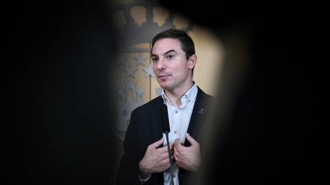 El secretario general del PSOE de Madrid, Juan Lobato, la pasada semana en la Asamblea de Madrid. El secretario general del PSOE de Madrid, Juan Lobato, la pasada semana en la Asamblea de Madrid.