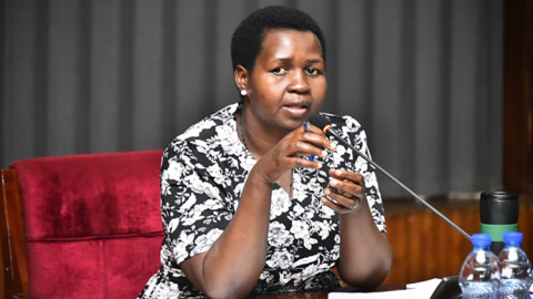 Imagen de archivo de la diputada del Parlamento de Uganda Lucy Akello Imagen de archivo de la diputada del Parlamento de Uganda Lucy Akello