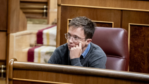Iñigo Errejón, en su escaño durante una sesión plenaria en el Congreso de los Diputados, en una imagen de archivo. EUROPA PRESS/A. Pérez Meca Iñigo Errejón, en su escaño durante una sesión plenaria en el Congreso de los Diputados, en una imagen de archivo. EUROPA PRESS/A. Pérez Meca