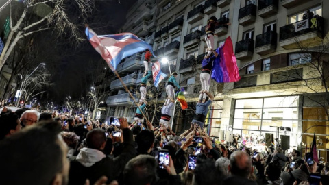 Concentració al Centre LGTBI de Barcelona contra les agressions de caràcter feixista i lgtbifòbic a les instal·lacions del centre. @bcn_ajuntament