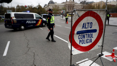 Control policial coronavirus