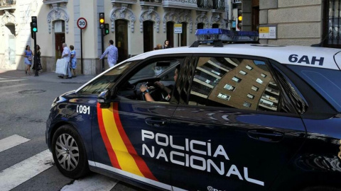 Fotografía de archivo de un coche de la Policía Nacional. - EUROPA PRESS