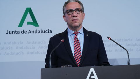 Elías Bendodo, consejero andaluz de Presidencia.