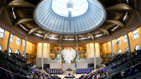 Imagen del Bundestag alemán. REUTERS