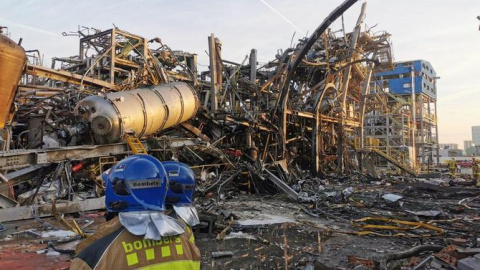 Imatge de l'interior de l'empresa IQOXE, aquest dimecres al matí. CCMA