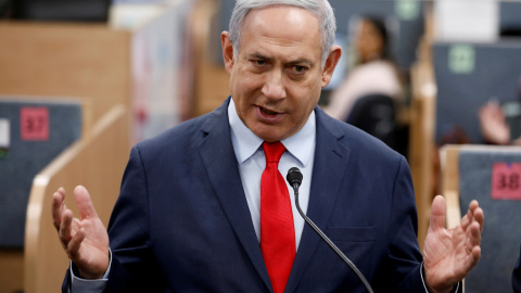 Benjamin Netanyahu en una imagen de archivo. REUTERS/Amir Cohen