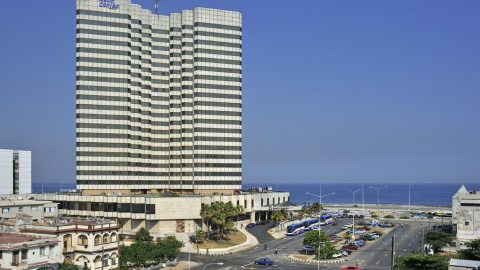Vista del Hotel Meliá Cohíba en La Habana.