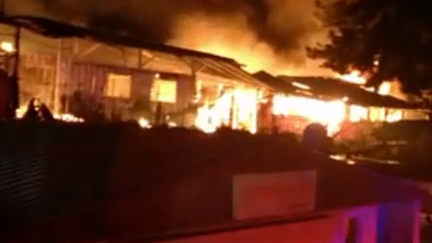 Incendio del One Happy Family.