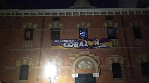 El colectivo La Ingobernable okupa un nuevo edificio, esta vez junto al Museo del Prado - EUROPA PRESS