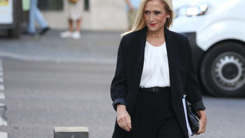 La expresidenta de la Comunidad de Madrid Cristina Cifuentes. - EFE