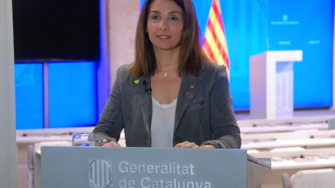 La consellera de la Presidència i portaveu del Govern, Meritxell Budó. Rubén Moreno/ Generalitat de Catalunya