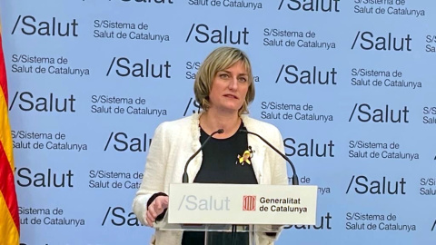La consellera de Salut, Alba Vergés. GOVERN DE LA GENERALITAT