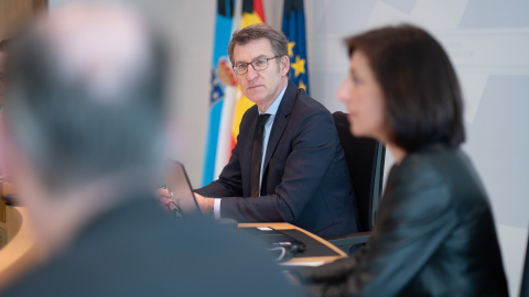 El presidente de la Xunta, Alberto Núñez Feijóo. Fuente: Xunta de Galicia.