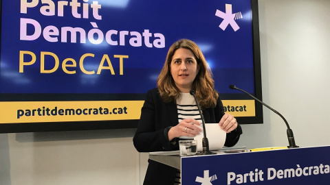 La coordinadora general del PDeCAT, Marta Pascal. / Europa Press