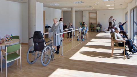 Foto d'arxiu de la residència Sant Cebrià de Tiana.