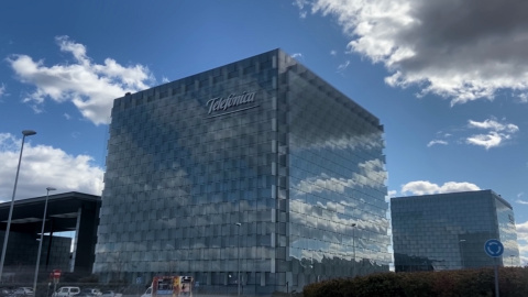 Edificio donde se encuentra la sede de Telefónica ubicada en Ronda de la comunicación, Madrid. E.P./Eduardo Parra