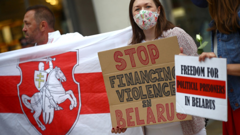La oposición bielorrusa denunciará a Lukashenko ante Corte Penal Internacional. REUTERS/Hannah McKay