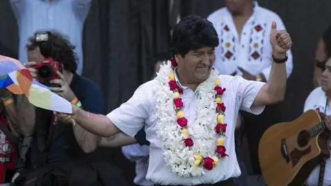 Evo Morales. /GETTY/RICARDO CEPP / Archivo