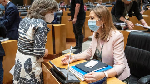 Ana Pastor María Luisa Carcedo comisión de reconstrucción