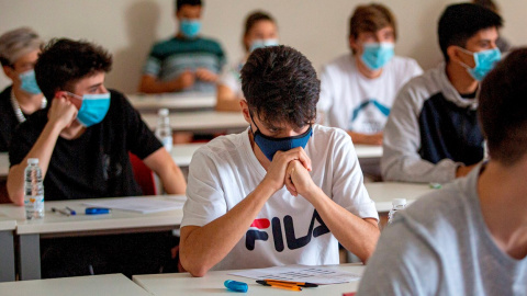 Las universidades deberán definir un espacio para el aislamiento de la persona detectada como caso sospechoso.. EFE/ Raquel Manzanares/Archivo