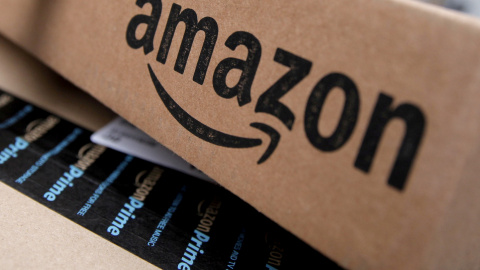 30/01/2020 - Un paquete de Amazon, en una imagen de archivo. / EFE