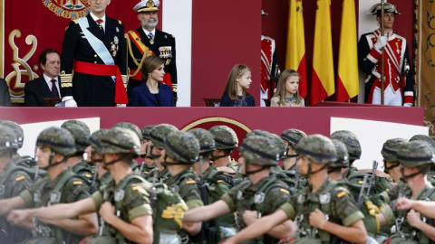 Desfile del 12 de octubre de 2018. EFE/Archivo.