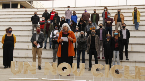 Acte de presentació de la candidatura de la CUP Guanyem.