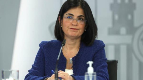 La ministra de Sanidad, Carolina Darias.
